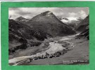 Hinterrhein Mit Bernhardinstrasse Und Zapportgletscher (canton Des Grisons) - Hinterrhein