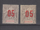 Yvert 68 Et 68A * Neuf Avec Charnière - Unused Stamps