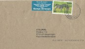 Kenya 2003 Kisumu Zebra Cover - Kenya (1963-...)