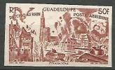 GUADELOUPE PA  N°  12 NON DENTELE NEUF** SANS CHARNIERE / MNH - Airmail