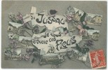 15 - JUSSAC - De Jussac Je Vous Envoie Ces Fleurs - Jussac