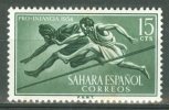 SAHARA 1954: Edifil 114 / YT 101  / Sc B31 / Mi 145 / SG 111 , * MH - FREE SHIPPING ABOVE 10 EURO - Spaanse Sahara