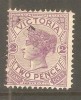 VICTORIA  Scott  # 196 VF USED - Used Stamps