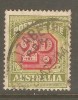 AUSTRALIA  Scott  # J 73 VF USED - Portomarken