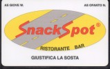 VIACARD - Snack Aspot  L. 50.000 Usata - Autres & Non Classés