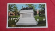 Civil War Andrews Raiders  Monument National Cemetery Tennessee> Chattanooga   Ref 1976 - Chattanooga