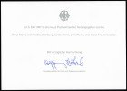 Germany 1997 50th Anniversary Of Partner Cities. Mi ETB 16/1997 First Day Sheet - Arqueología