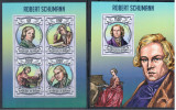 Republique Du Burundi 2013 Schumann Composer Music Compositeur Musique Komponist - Unused Stamps