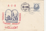 27959- BUCHAREST-MOSCOW PHILATELIC EXHIBITION, ROMANIAN ATHENEUM, KREMLIN, SPECIAL COVER, 1969, ROMANIA - Briefe U. Dokumente