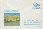 28057- BUSS, TROLLEY-BUSS, FIRST ROMANIAN TROLLEY-BUSS, COVER STATIONERY, 1984, ROMANIA - Bus