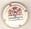 CAPSULE MUSELET CHAMPAGNE RAYMOND HENRIOT (rouge Et Noir Sur Creme) - Henriot