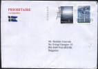 Mailed Cover With Stamps   2011 2012  From Sweden To Bulgaria - Brieven En Documenten