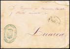 ASTURIAS - CARTA CIRC. A LUARCAA CON FECH. \"SERVICIO MARITIMO - OBRAS PUBLICAS\ - Storia Postale