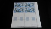 N° 44  Neuf ** Gomme D'Origine, Bloc De 4 Avec Coins Datés  TB - Luftpost
