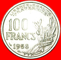 * TORCH (1954-1958): FRANCE  100 FRANCS 1958B! RARE!  LOW START  NO RESERVE! - 100 Francs