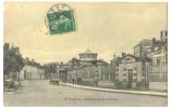 Carte Postale Ancienne 1911 "Ervy Le Chatel"(10) Boulevard Des Grands Fossés Avec Auto - Ervy-le-Chatel