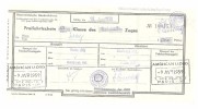 Billet Freifahrtschein 2 Klasse Des Schnell Zuges Bucks/Innsbruck Hbf De 1959 N°100153 - Chemin De Fer