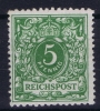 Deutsches Reich: Mi.nr  46 B  MH/*/Falz - Unused Stamps