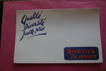 BUVARD PUBLICITAIRE ->BISCUITS PERNOT   ->VINTAGE RARE - Cake & Candy