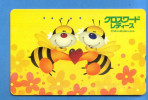 Japan Japon Télécarte  Telefonkarte  Phonecard     Biene Bee Abeille - Honingbijen