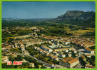 LE MUY - Vue Générale Aérienne Le Village Le Rocher De Roquebrune-s/Argens Au Loin La Mer - Le Muy