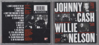 Johnny Cash & Willie Nelson  - VH 1  Storytellers  - Original CD - Country Y Folk