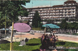 Suisse -  Villars Sur Ollon - Villars Palace - Automobiles - Cachet Villars Bruxelles 1955 - Ollon