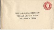 ENTIER POSTAL PRIVE  "THE PURE OIL COMPANY" - Autres & Non Classés