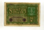 -ALLEMAGNE . BILLET 50 M. 1919 - 50 Mark