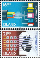 Iceland 682-683 (complete Issue) Unmounted Mint / Never Hinged 1988 Transport - Ungebraucht