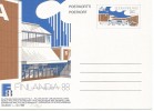 FINLANDIA ENTERO POSTAL EXPOSICION FILATELICA FINLANDIA 88 - Postwaardestukken