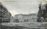 TORINO. PIAZZA CASTELLO AGLI INIZI DEL '900. CARTOLINA DEL 1922 - Places