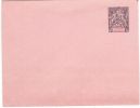 1892 - Enveloppe  122 X 95 Mm   E P 25 C Noir  Sur Rose -  Non Utilisée  -  T T B - Briefe U. Dokumente