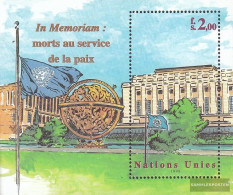 UN - Geneva Block12 (complete Issue.) Unmounted Mint / Never Hinged 1999 In Memorian - Neufs