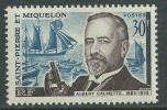 Saint Pierre Et Miquelon N° 368 XX  Centenaire De La Naissance D´ Albert Calmette Neuf Trace De Charnière Sinon TB - Nuovi