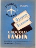 Protège-cahier Chocolat Lanvin. - Cacao