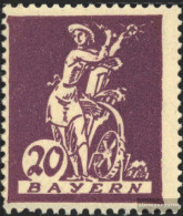 Bavaria 181I Unmounted Mint / Never Hinged 1920 Farewell Series - Postfris