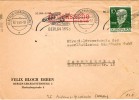 Berlin 95 EF Portogenau Auf Ausl.- Drucksache Von Berlin 1953 Ins Saarland - Cartas