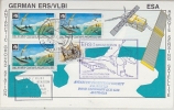 Chile 1992 Antarctic Sattelite Ground Station ERS-I O'Higgins Postcard (25149) - Onderzoeksstations