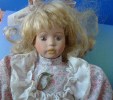 Nice Vintage Porcelain Doll Toy From Collection - Poupées