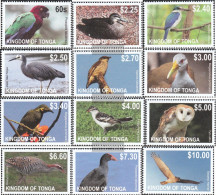 Tonga 1742-1753 (complete Issue) Unmounted Mint / Never Hinged 2012 Clear Brands: Birds - Tonga (1970-...)