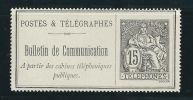 FRANCE Téléphone N° 23  (*) - Télégraphes Et Téléphones