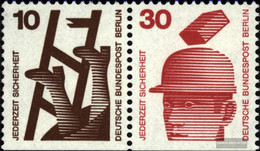 Berlin (West) W56 Unmounted Mint / Never Hinged 1974 Accident Prevention - Zusammendrucke