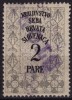 "kraljevSTVO" Type / 1920 Yugoslavia SHS - Revenue, Tax Stamp - Used - 2 Para - Used - Dienstzegels