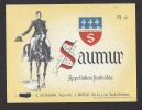 Etiquette  De Vin Saumur 73 Cl  - Thème Chevaux Ecole De Cavalerie -  G. Etchegaray à Brossay (49) - Caballos