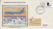 New Zealand 1978 Air New Zealand Special Antarctic Flight Cover "Silk" (25171) - Andere & Zonder Classificatie