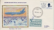 New Zealand 1978 Air New Zealand Special Antarctic Flight Cover "Silk" (25173) - Andere & Zonder Classificatie