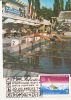 SWIMMING, CM, MAXICARD, CARTES MAXIMUM, 1984, ROMANIA - Swimming