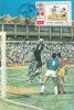 SOCCER, CM, MAXICARD, CARTES MAXIMUM, 1986, ROMANIA - Cartas & Documentos