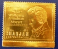 SHARJAH Musique, Mozart. Michel N° 733 ** MNH. Timbre OR - Musique